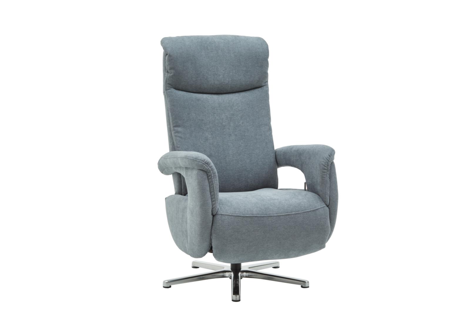 Modulmaster Relaxsessel MM-MP1063 in Stoff Nemo steel