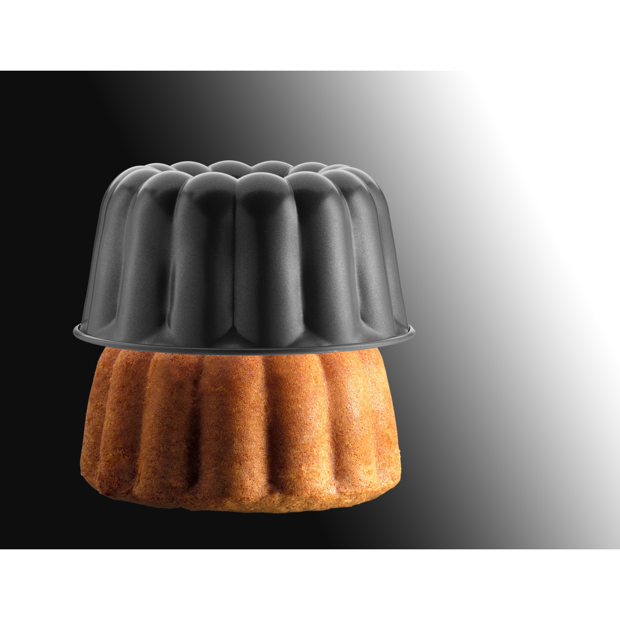 Kaiser Gugelhupfform Ø 24 cm La Forme Plus in grau