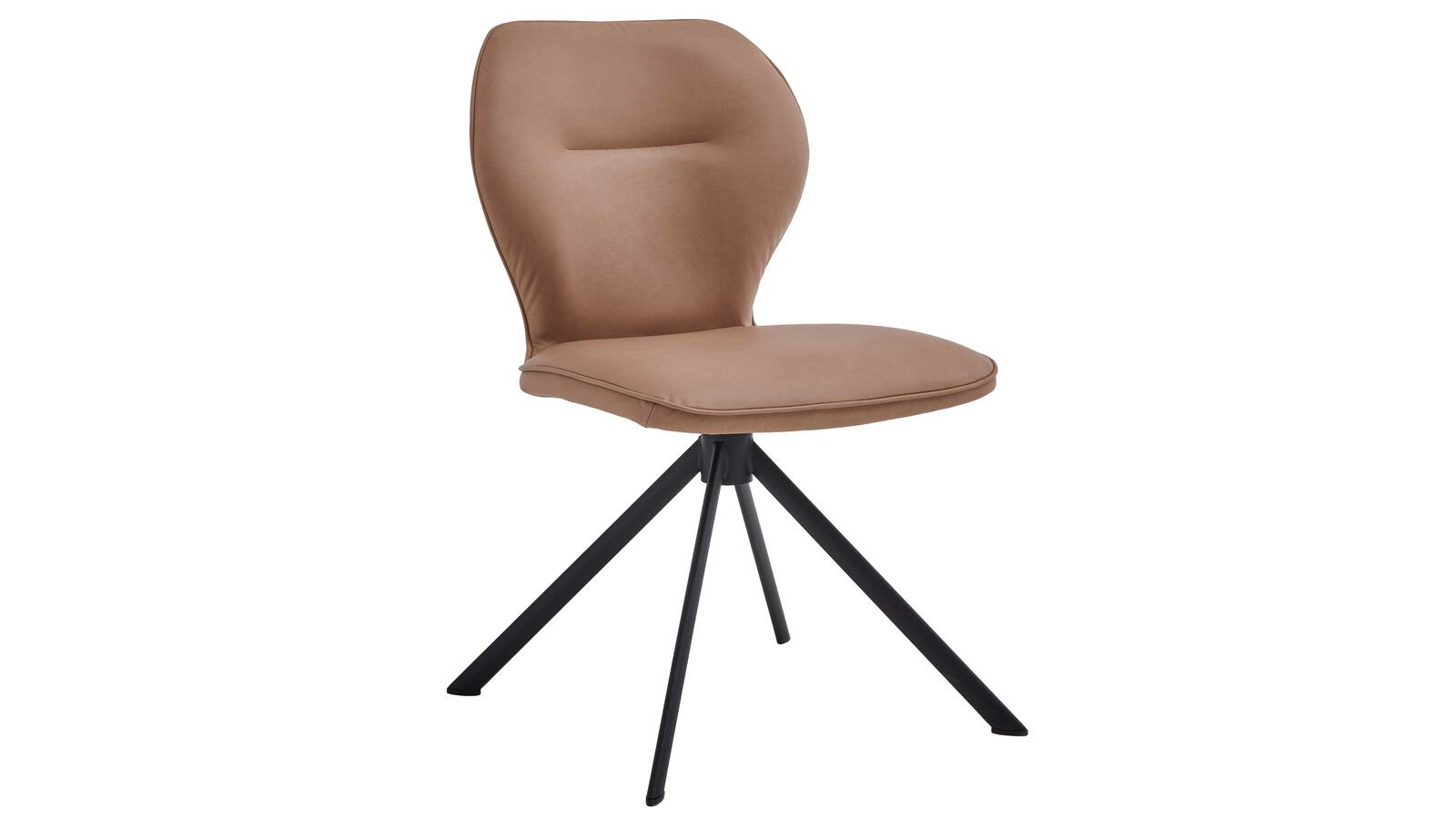Niehoff Stuhl Cloudy Braun Niehoff Stuhl CLOUDY in Stoff Gavin taupe