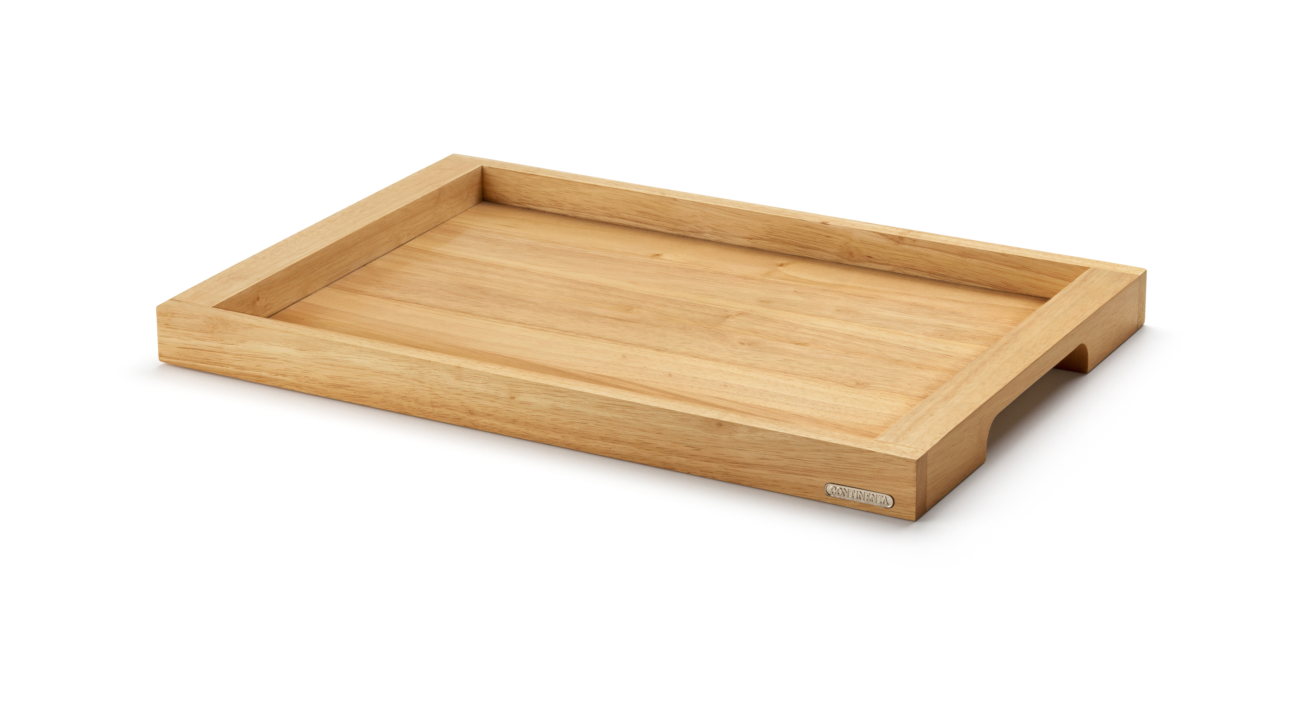 Continenta Tablett ca. 44x29,5x4cm in Gummibaum Holz Continenta Tabelett ca. 44x29,5x4cm in Gummibaum Holz