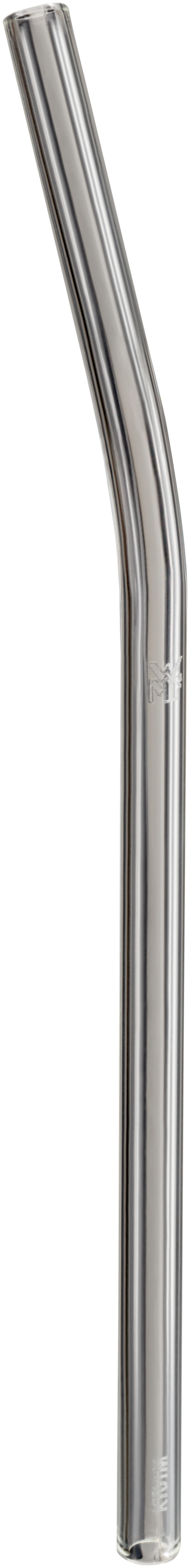 WMF Baric Trinkhalm-Set aus Glas, 22 in transparent