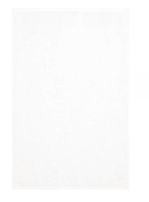 Cawö Gästetuch PURE 30x50cm in Farbe weiß Cawö Gästetuch PURE 30x50cm in Farbe weiß, white, rechteckig, Stoff, Textur, blank