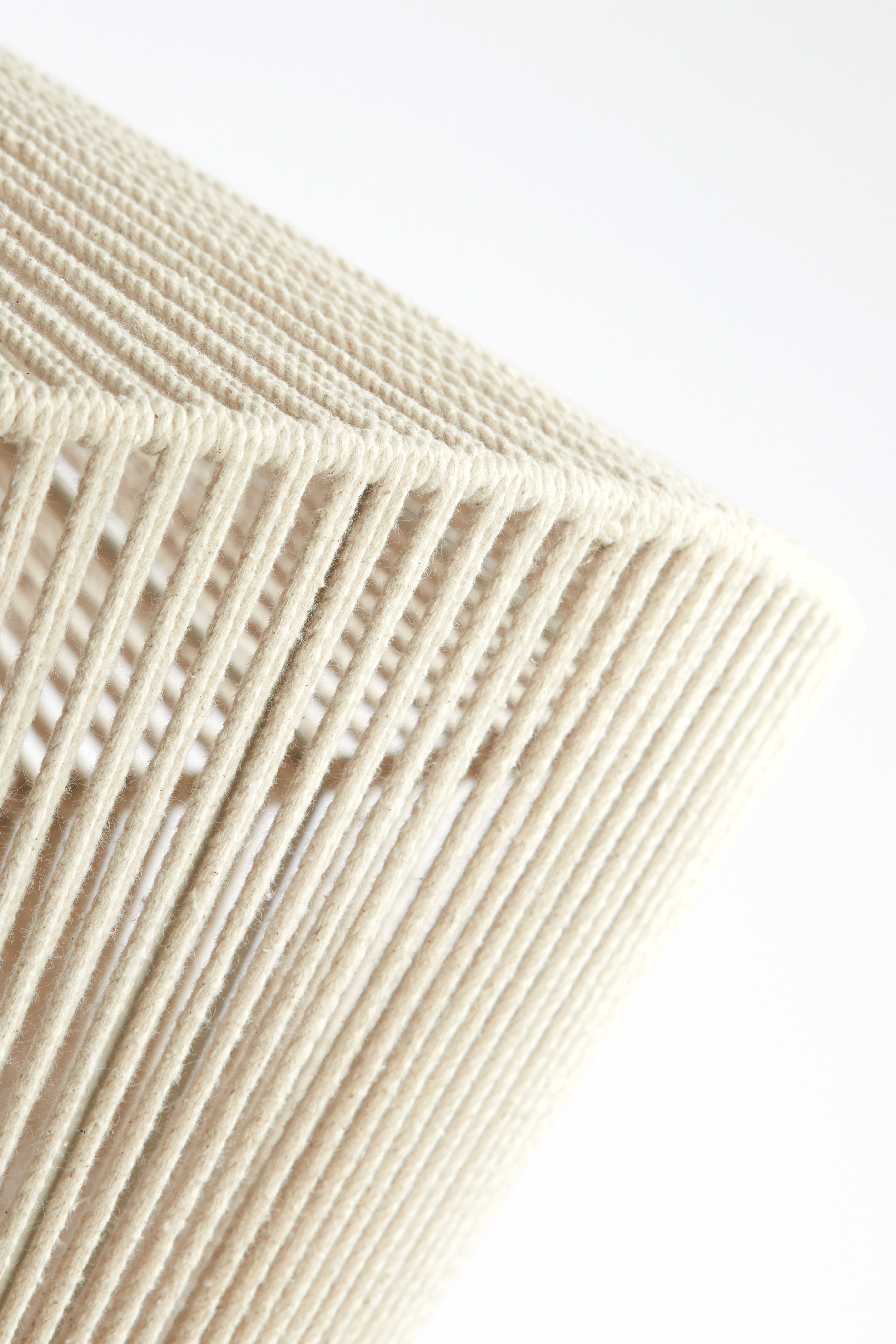 Hängeleuchte Durchm. 53x37cm in cream