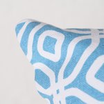 Boltze Kissen Amaya 40x40cm AMAYA in hellblau