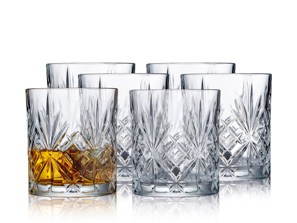 F&H Whiskyglas MELODIA 0,031 Liter in Farbe Klar