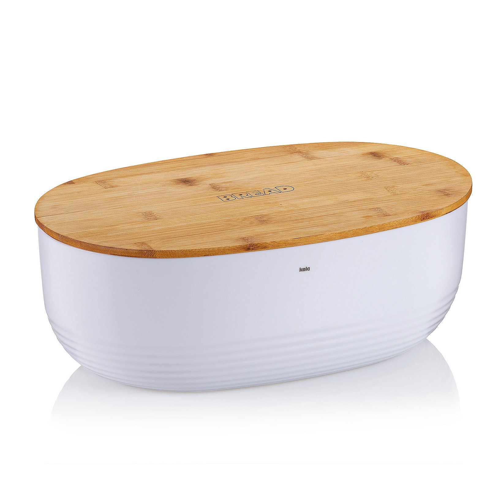 Kela Brotkasten Namur weiß NAMUR in Weiß, Moebel, Tabelle, Porzellan, Töpferei, Wanne