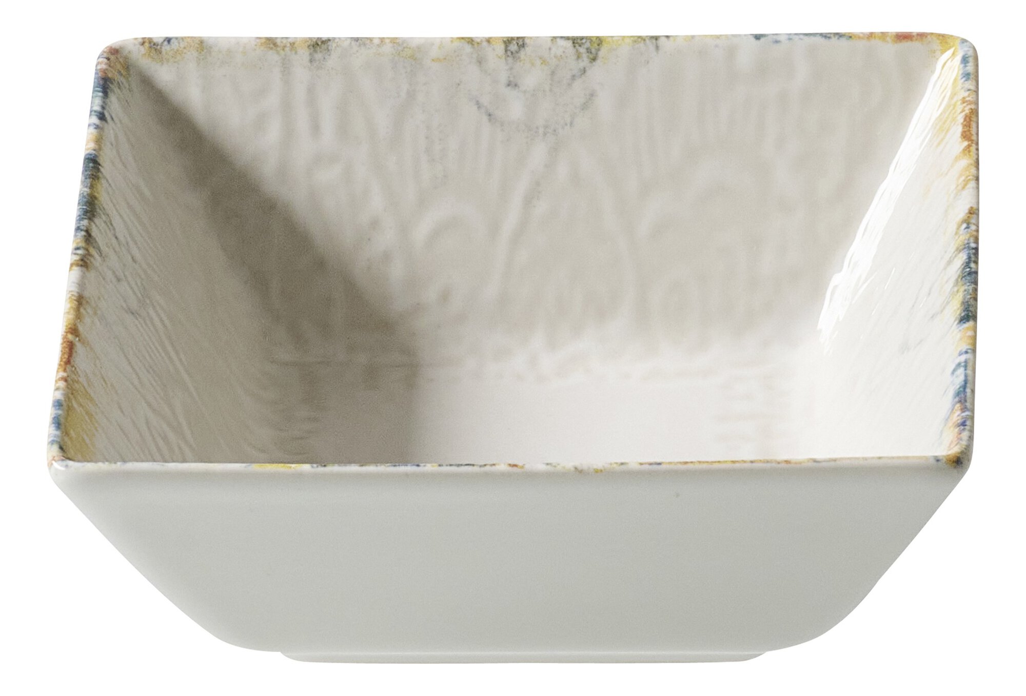 Ritzenhoff & Breker Schale ALFONSO 13x13cm aus Steinzeug beigeöbunt, Schale, Suppenschüssel, Porzellan, Töpferei, Kiste