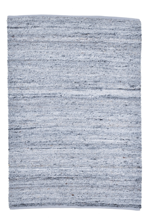 Theo Keller Handwebteppich Paula ca. 70x140cm in Farbe Grey