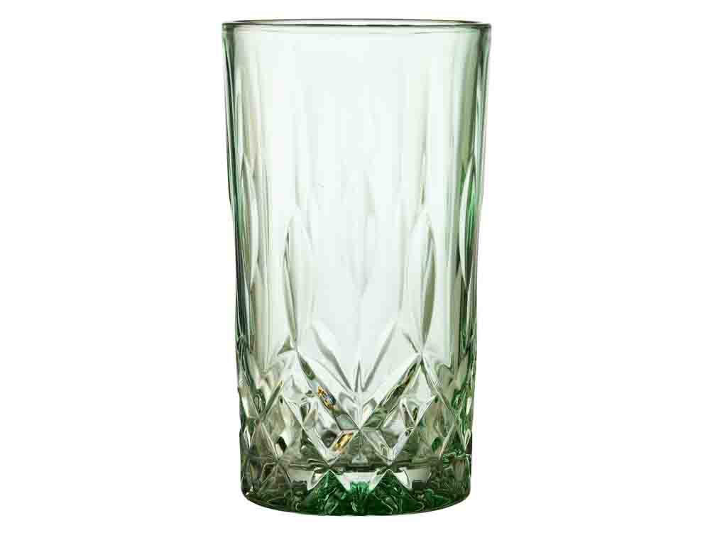Lyngby Glas Highball 0,38 Liter in Farbe grün