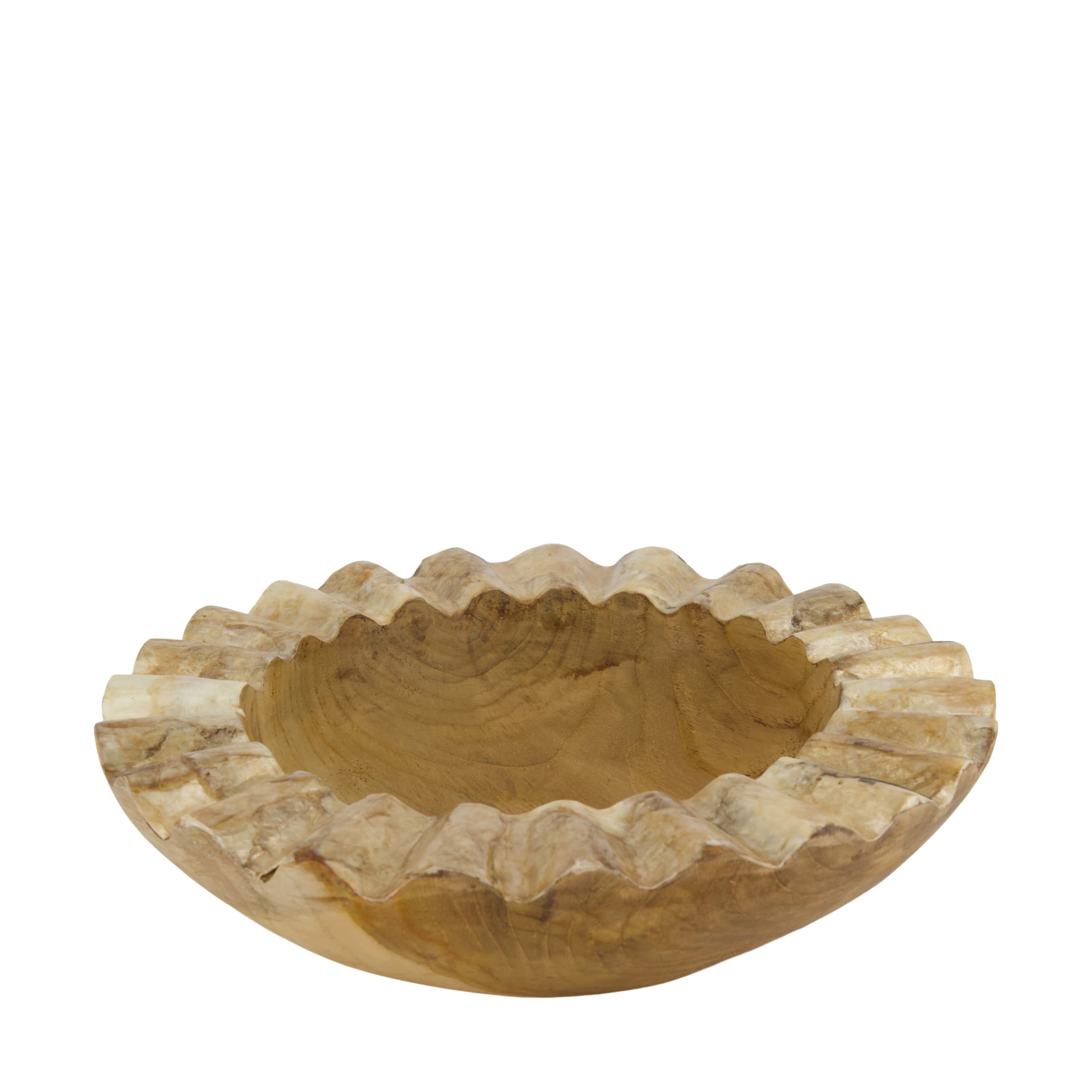 Dijk Natural Collections Schale rund in Farbe natur, gold, Schale