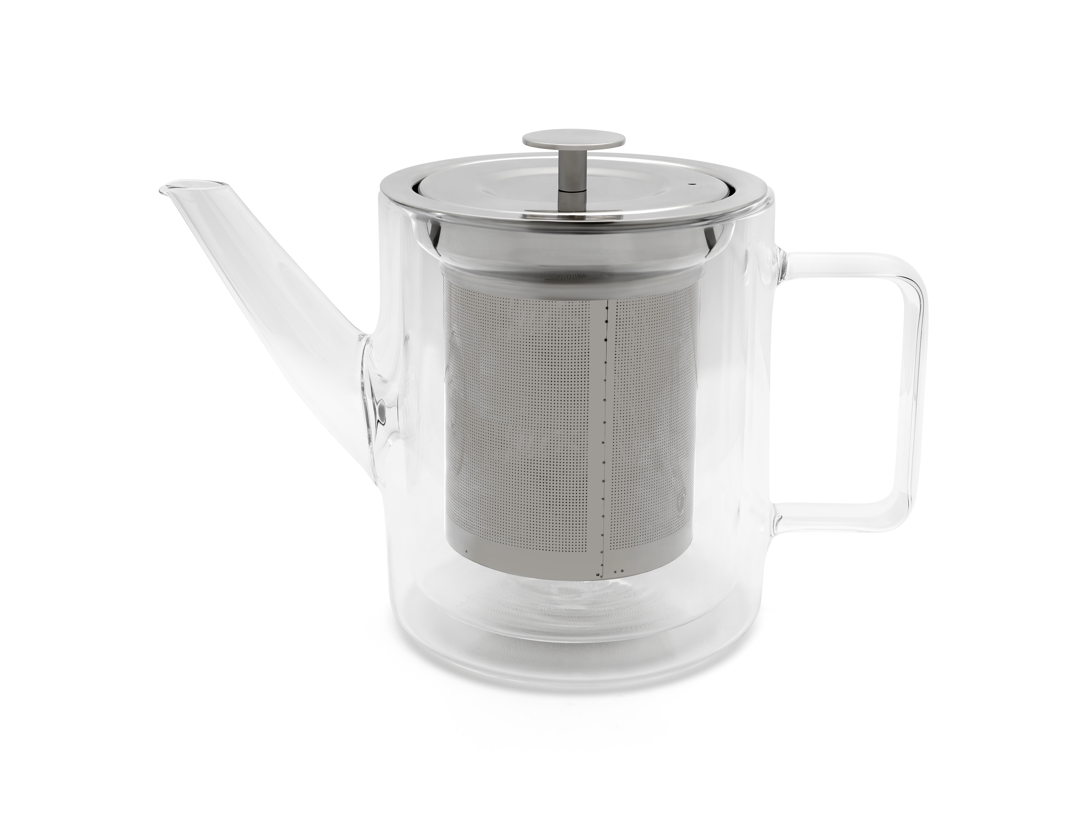 Bredemeijer Teekanne Duo San Remo 1 Liter in Farbe transparent poliert