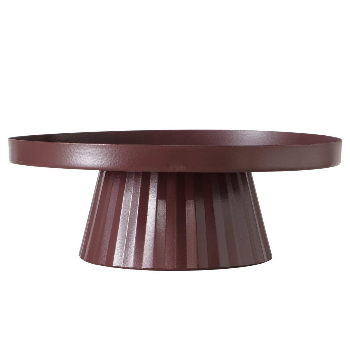 Boltze Etagere Marona, tisch, tischplatte, rund, metall, kuppel