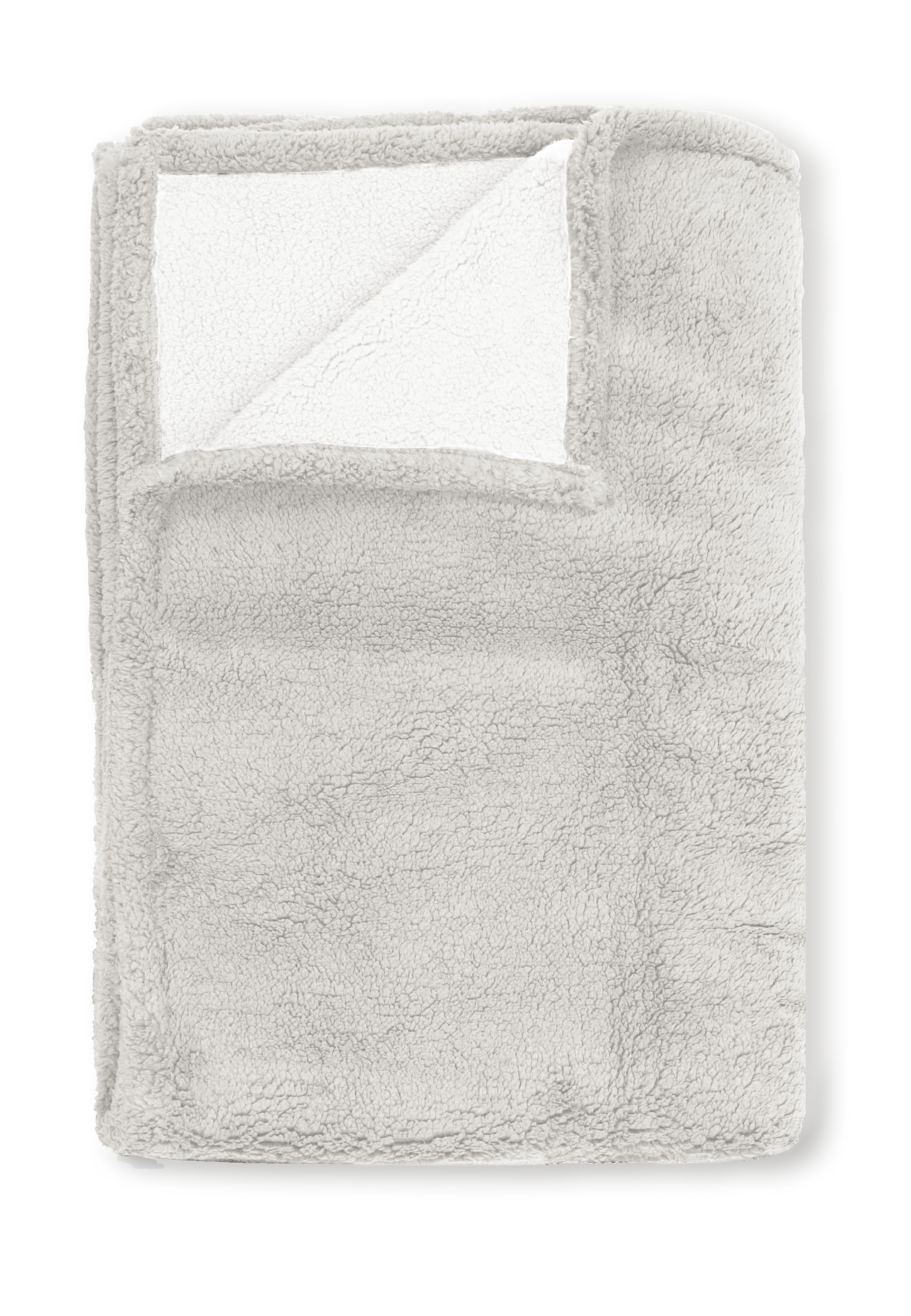 Biberna DECKE-Wohndecke ca. 150x200cm in Farbe Offwhite