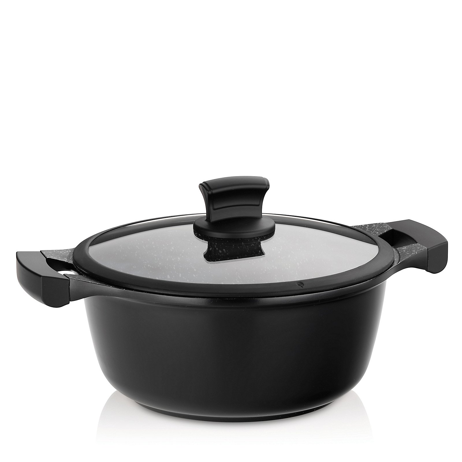 Keck & Lang Kochtopf in Schwarz