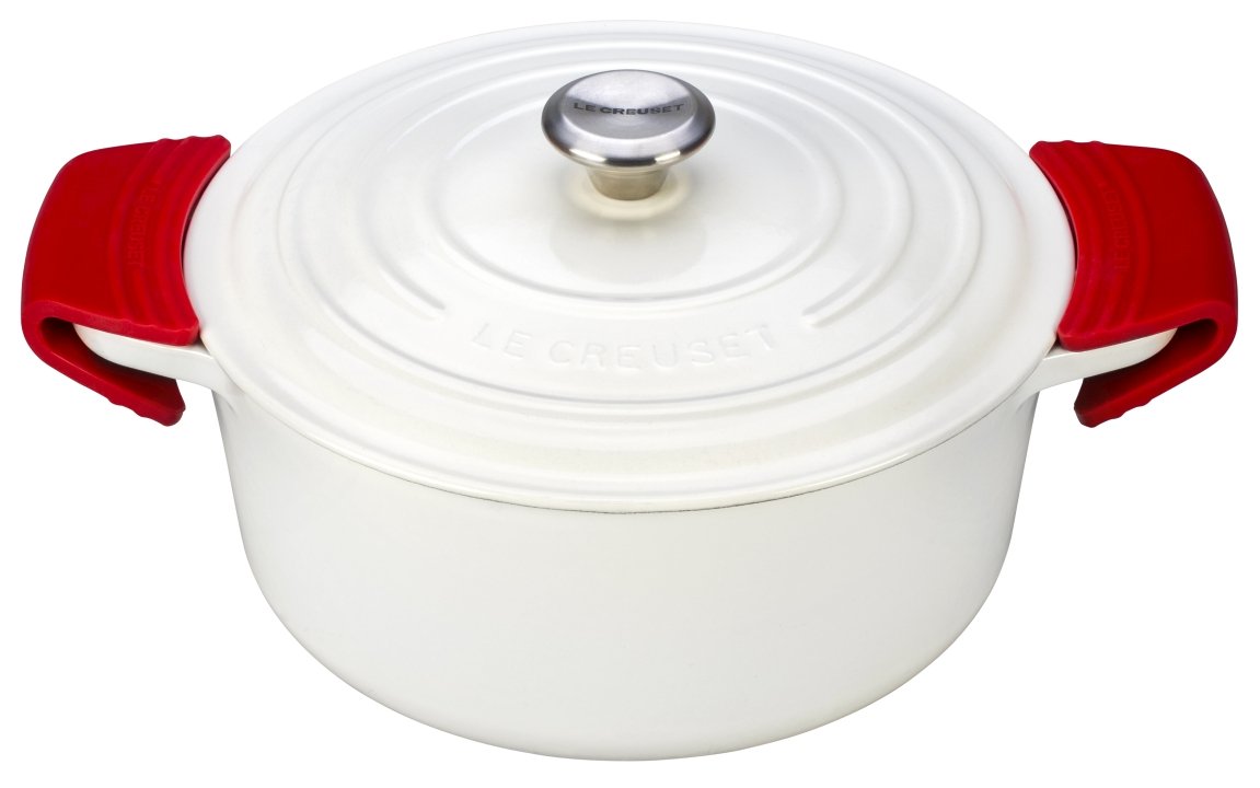 Le Creuset Silikon-Griffschutz Kirschrot 2er-Set