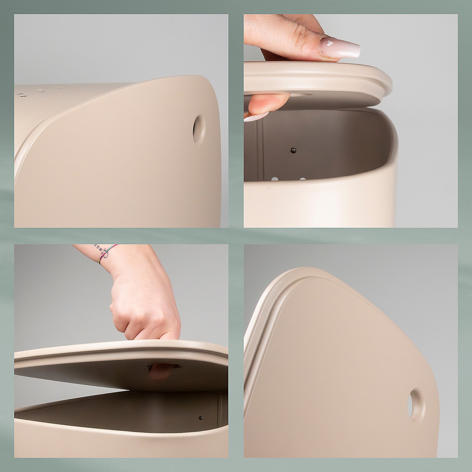 Kela Sitz-Wäschebox Malaga MALAGA in beige, Schublade, Mobiliar