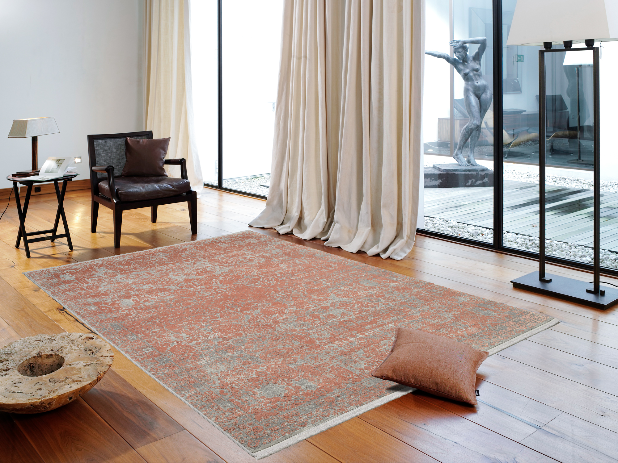 OCI Webteppich ca. 160x230cm in Farbe rose