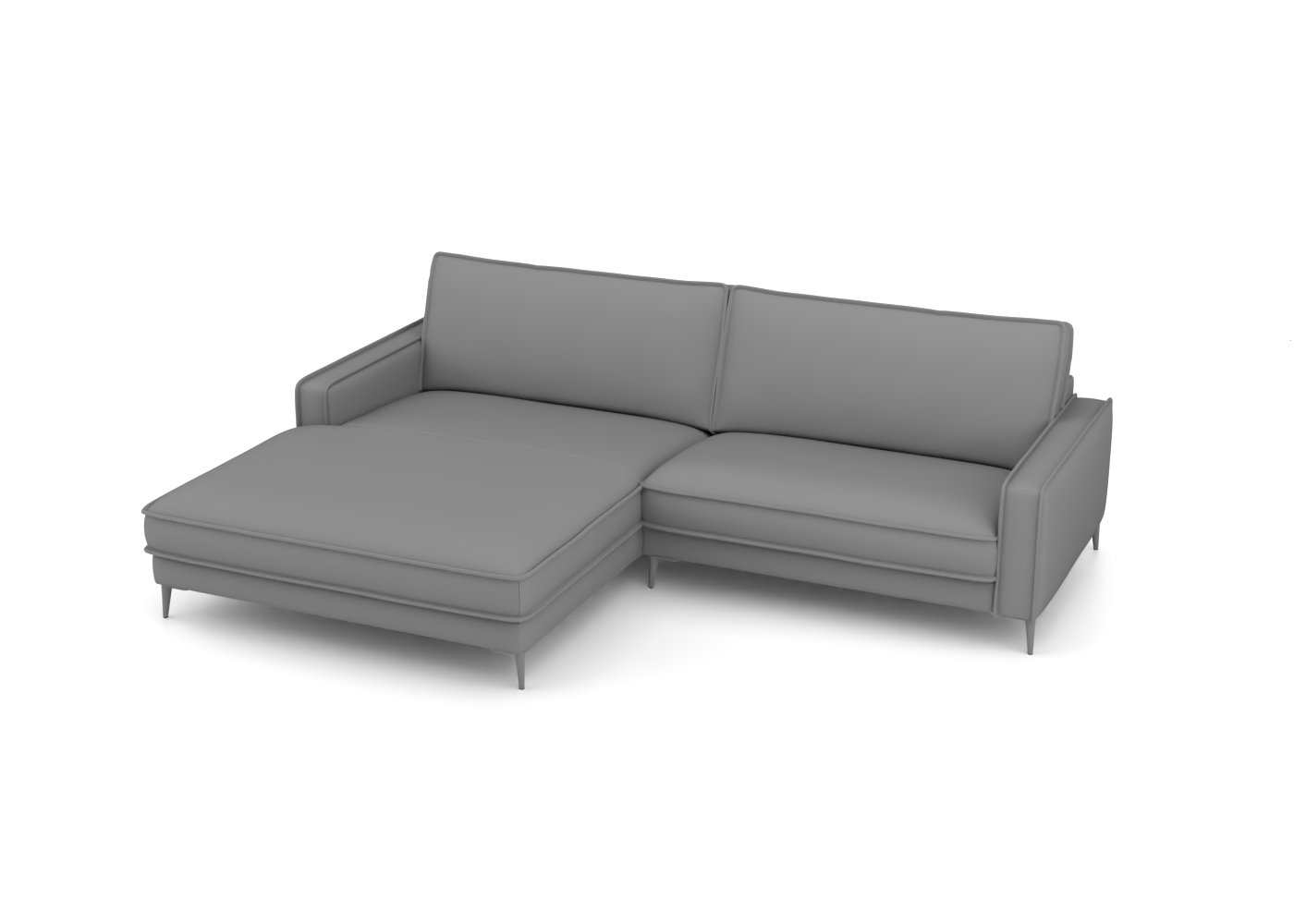 Sofa, Ecksofa, Sofamodell, Grau, Sitzgruppe