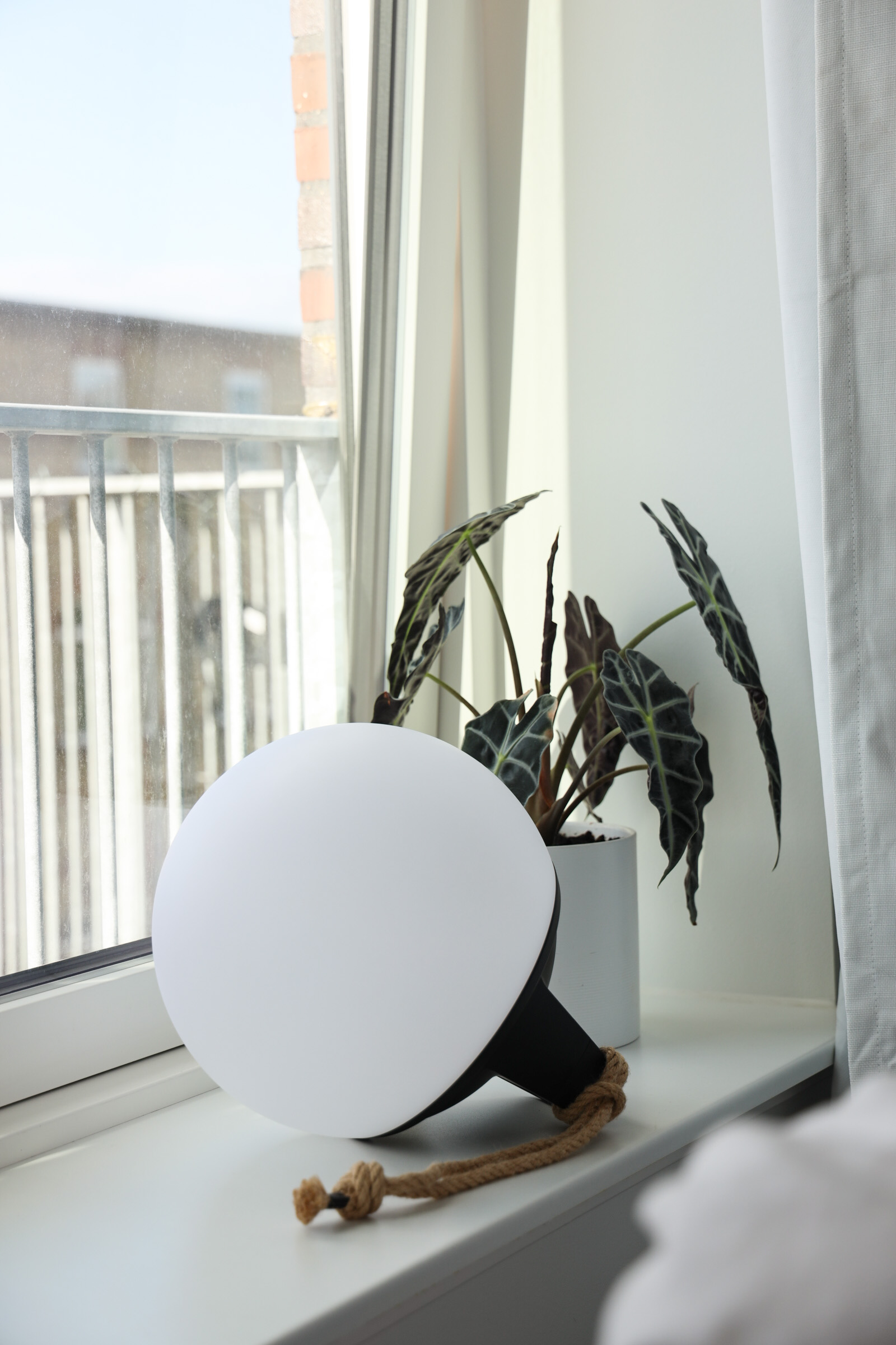 SACKit Akkubetriebene Lampe LIGHTS in Farbe schwarz/weiß