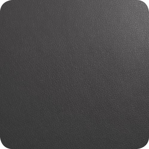 ASA-Selection 4er-Set Untersetzer Leather Optic in Farbe anthrazit matt