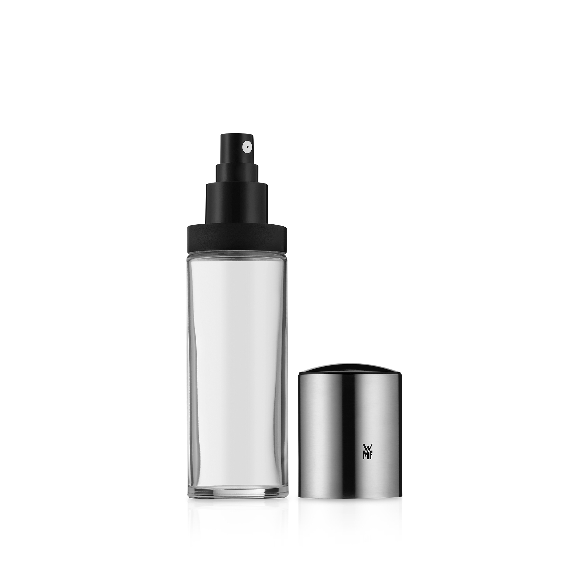 WMF Basic Essig-/Ölsprüher, 120 ml in Edelstahl WMF Basic Essig-/Ölsprüher, 120 ml in Edelstahl, Sprühflasche, Duftflasche, Kunststoffglas, Sprühkopf, W-M-F