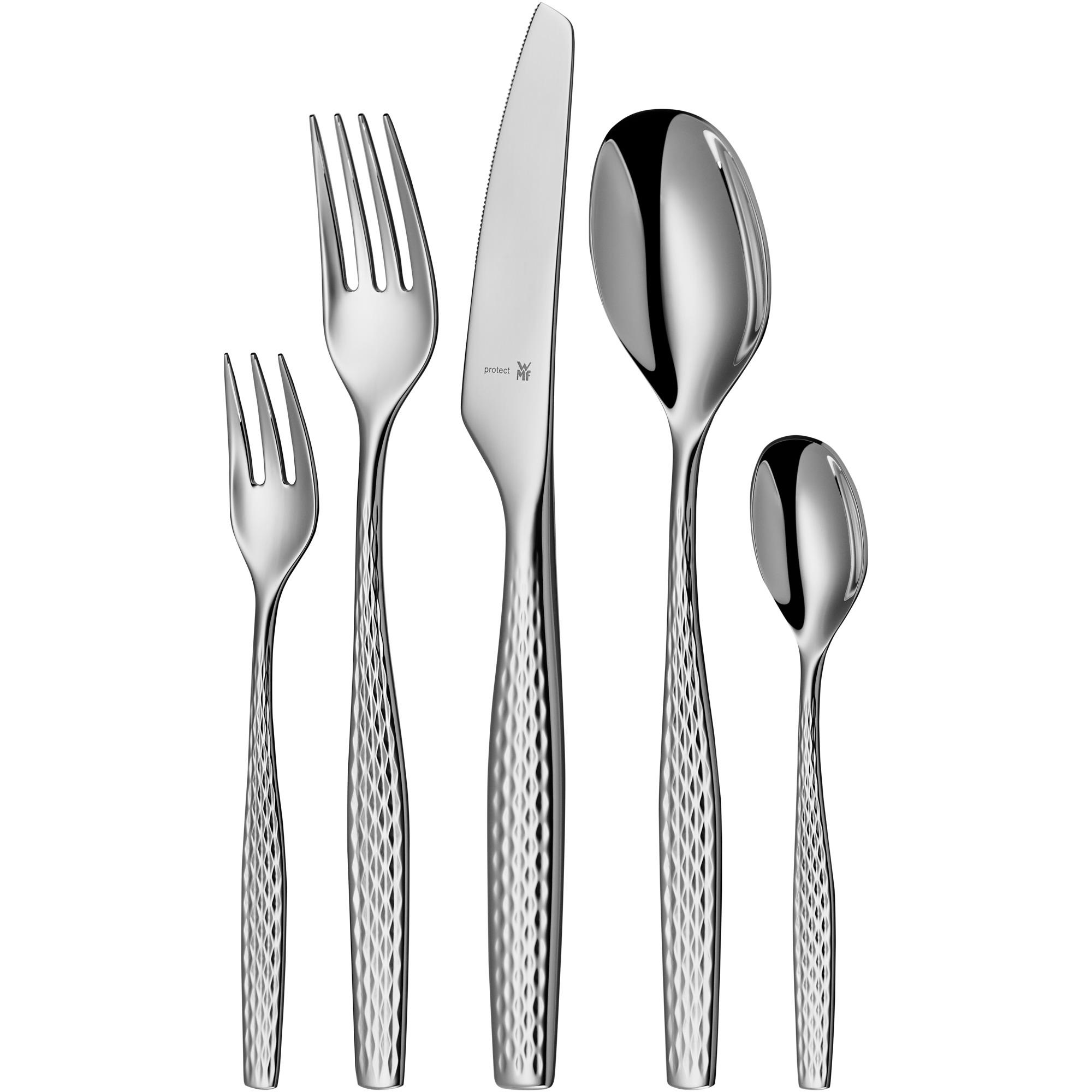 WMF Besteck-Set 30-teilig Sentic in Edelstahl