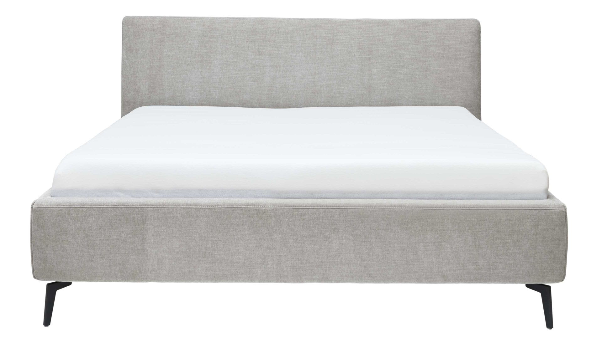 Interliving Polsterbett-Gestell IL 1416 PB ca. 180x200cm in Stoff Balu silber 