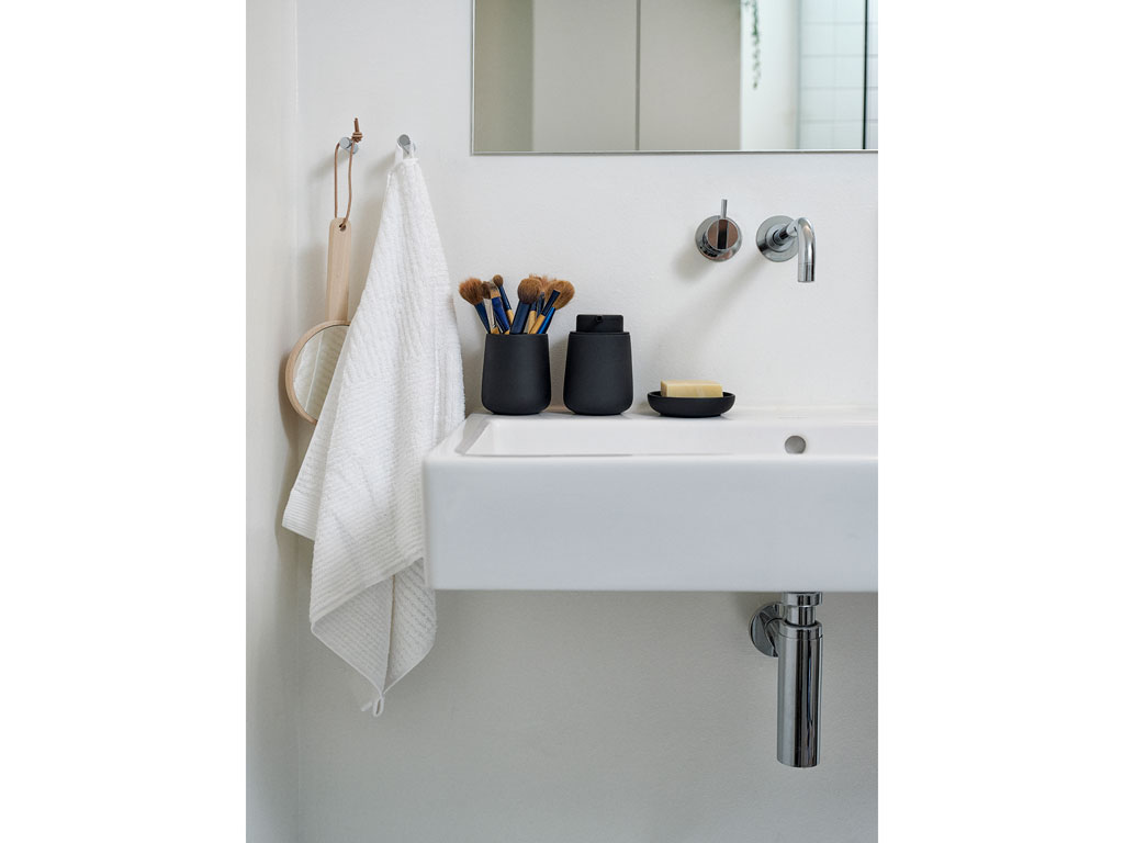 Zone Denmark Seifenschale 11 cm in Farbe black Zone Denmark Seifenschale 11 cm in Farbe black