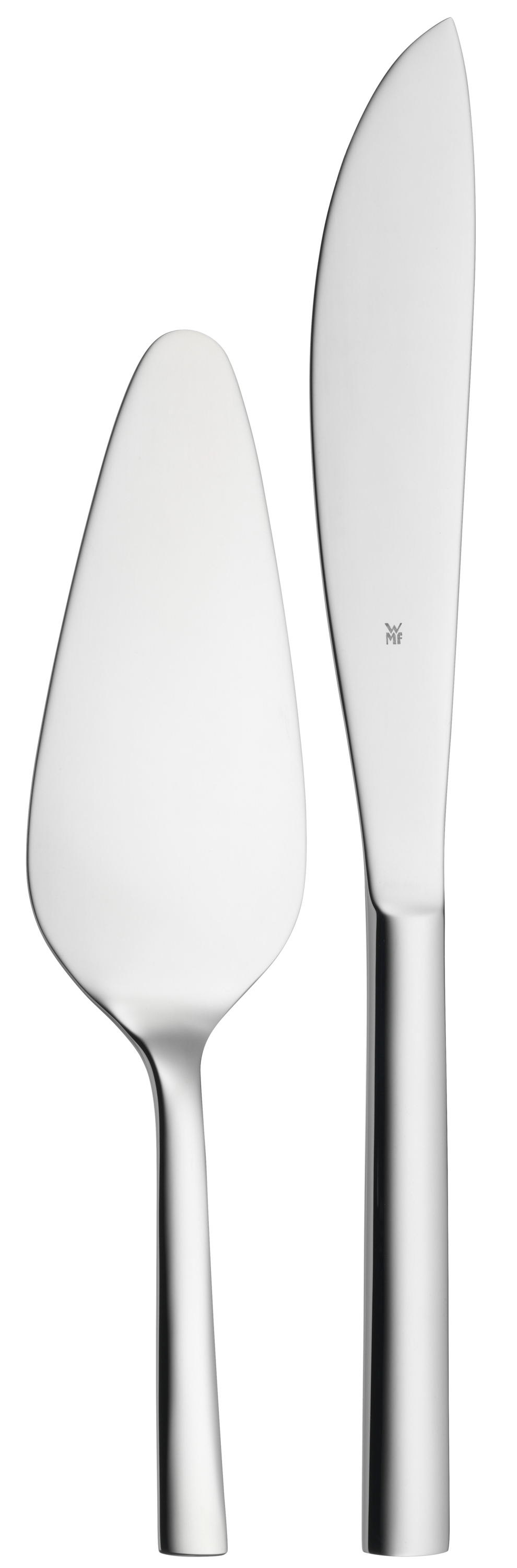 WMF Nuova Kuchenbesteck-Set, 2-teilig in poliertem Edelstahl WMF Nuova Kuchenbesteck-Set, 2-teilig in poliertem Edelstahl