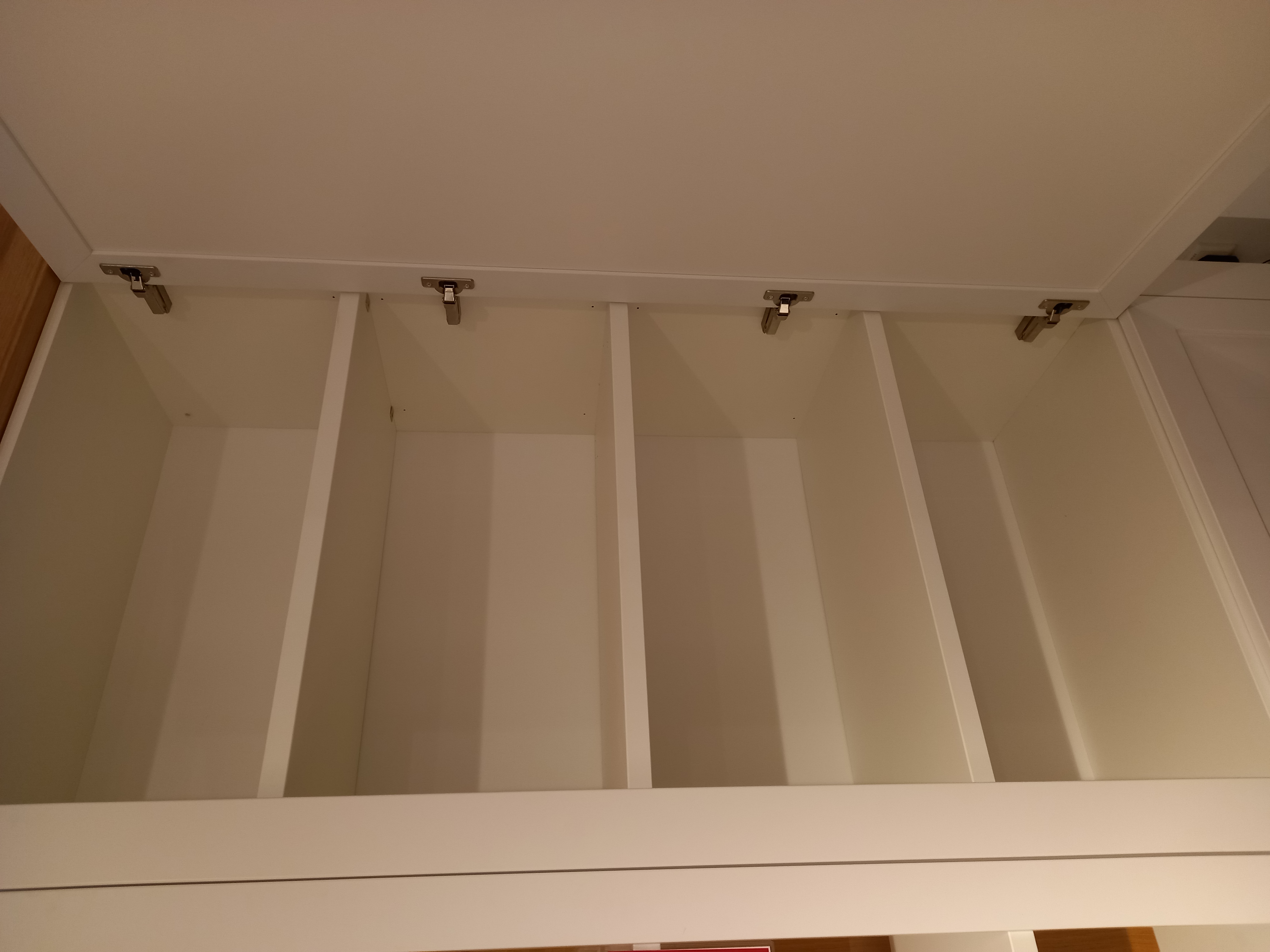 Wehrsdorfer Vitrinenkombination SYLT LIVING in weiß/Asteiche FARBMIX, Wandschrank, Schrank, Mobiliar, Regal