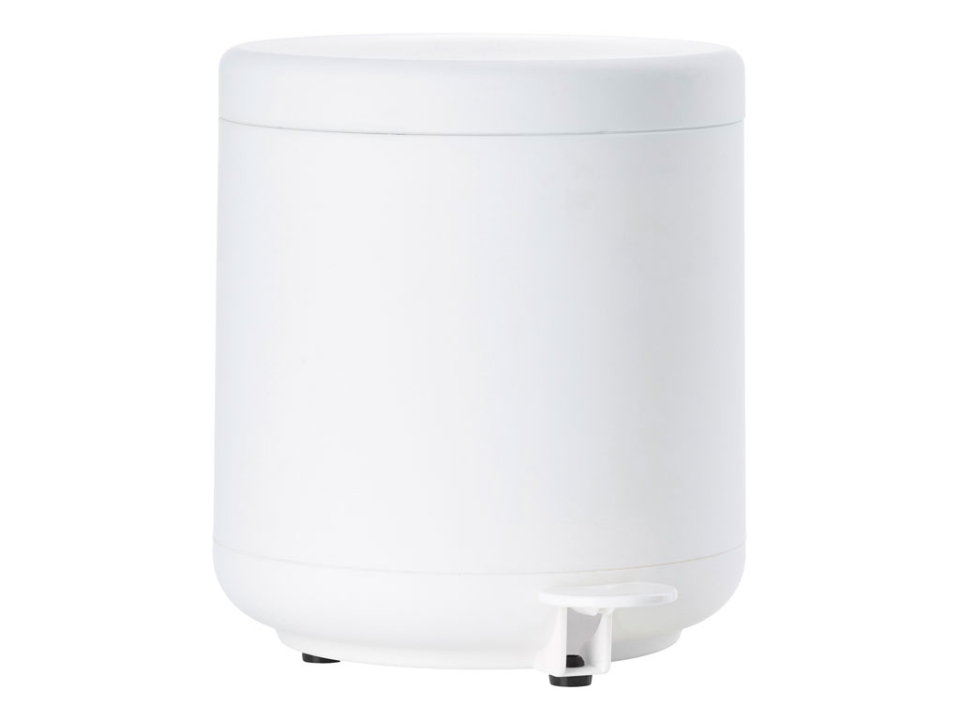 Zone Denmark Pedaleimer 4 Liter in Farbe white