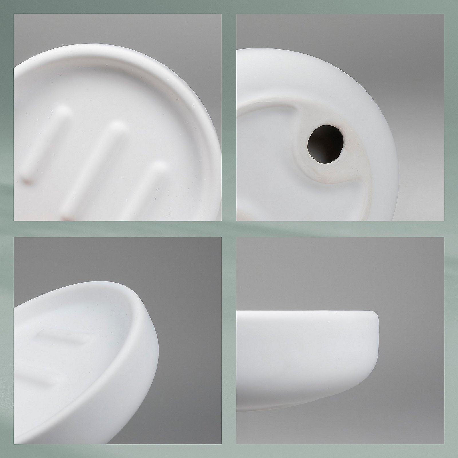 Kela Seifenschale Sana SANA in weiß, Kunst, Porzellan, Töpferei, Teller