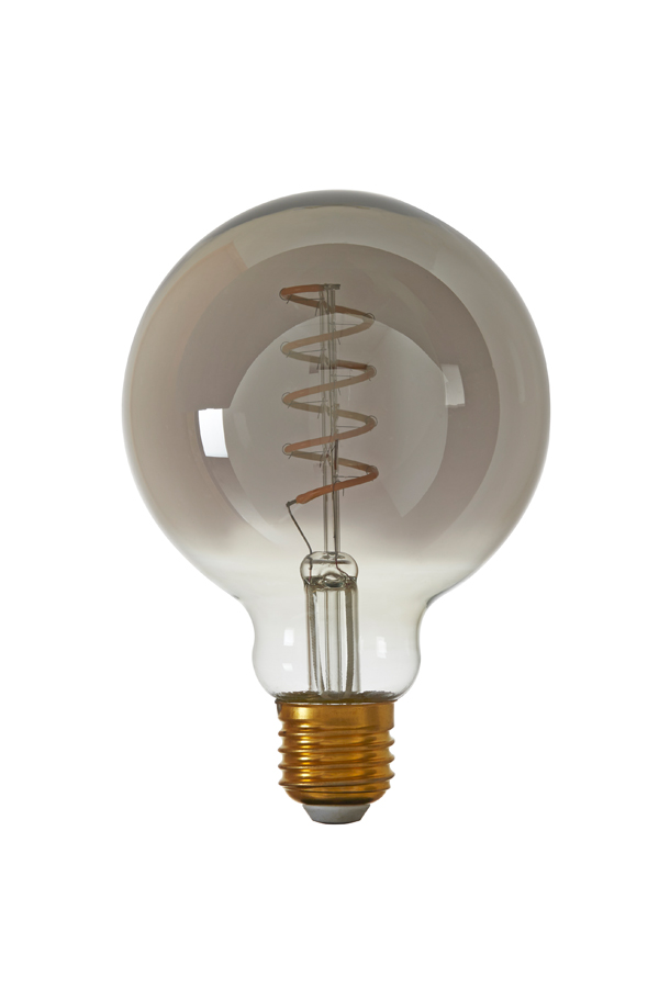 Light & Living DEKO LED Globe 9,5x14cm LIGHT in rauch, dimmbar