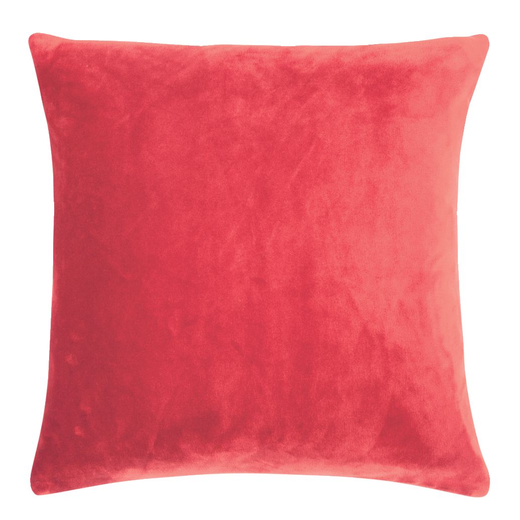 Pad Home Design Kissenhülle 50 x 50 cm SMOOTH ca. 50x50 cm in Quadratisch rot Pad Home Design Kissenhülle 50 x 50 cm SMOOTH ca. 50x50 cm in Quadratisch rot, Kissen, Samt, Rot, Kuschelkissen, Wohnaccessoire