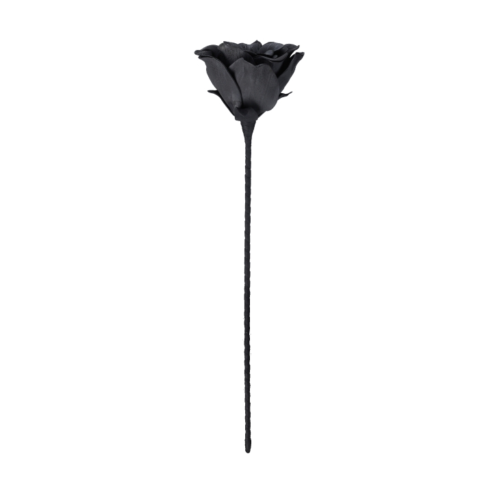 Eglo Kunstpflanze MOLAVE in Farbe schwarz, Blume, Pflanze, Rose
