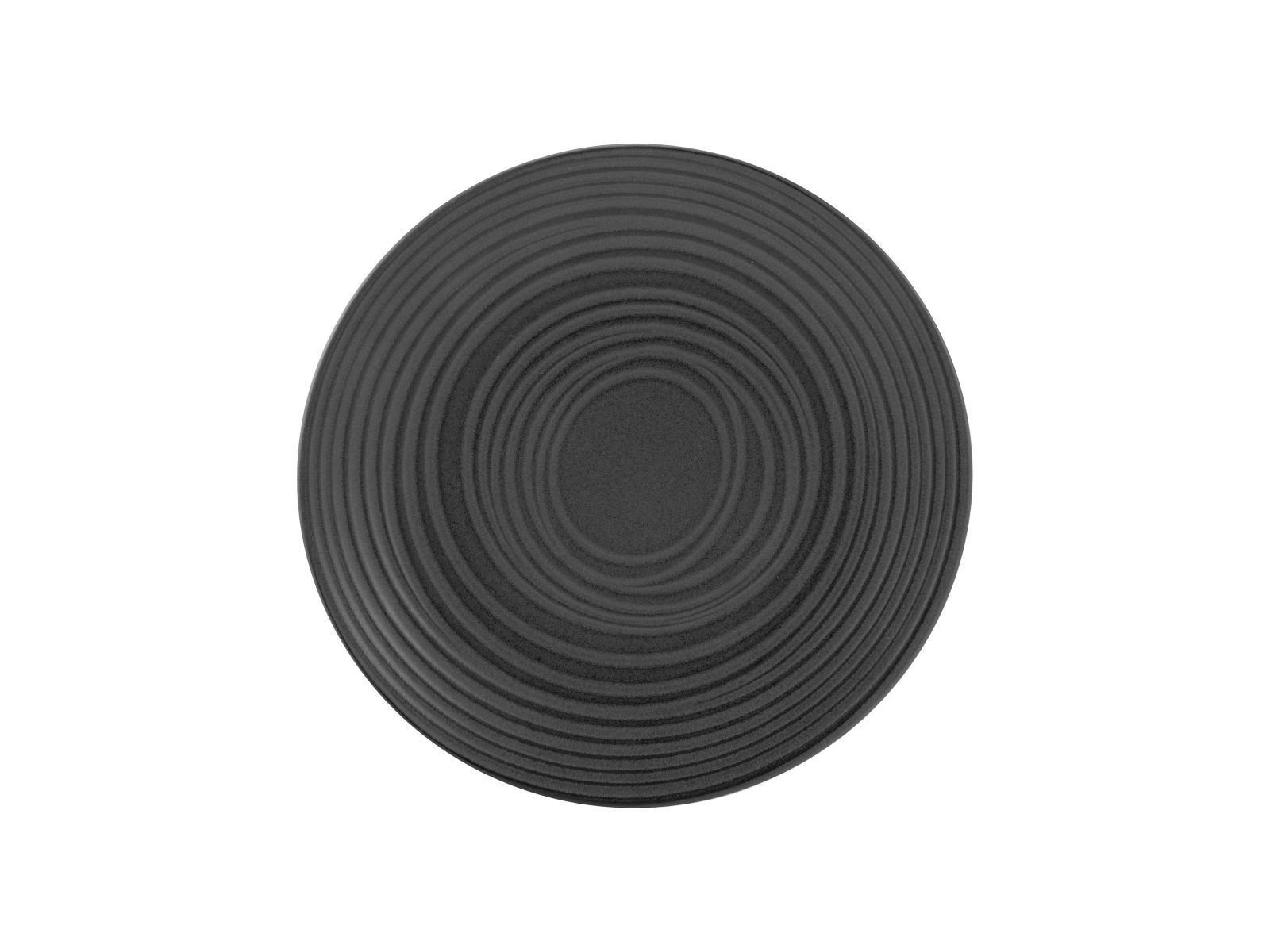 CreaTable Dessertteller Lava Stone in Farbe Schwarz matt CreaTable Dessertteller Lava Stone in Farbe Schwarz matt