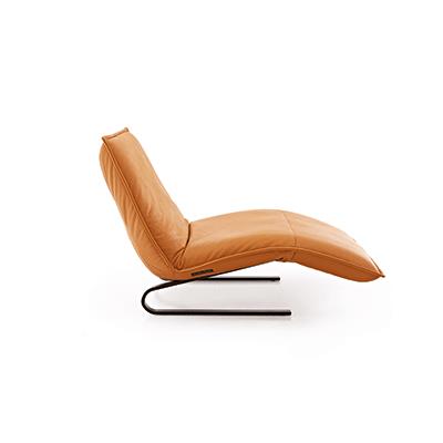 Koinor Polsterliege JILL in Leder X-Happy gold Koinor Polsterliege JILL in Leder X-Happy gold, Sessel, Ottomane, Bezug, Kunstleder, Möbel