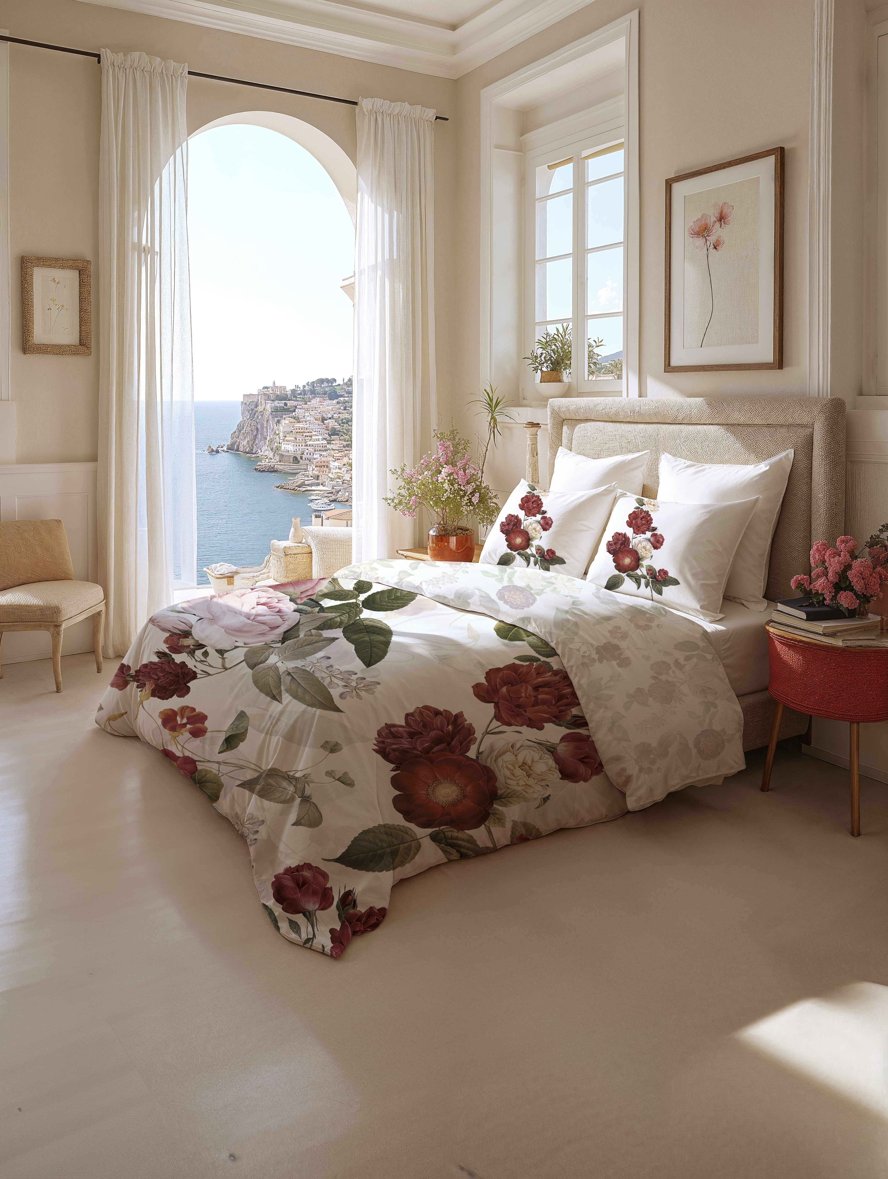 Heckettlane Bettwäsche ca. 135x200cm in Farbe White