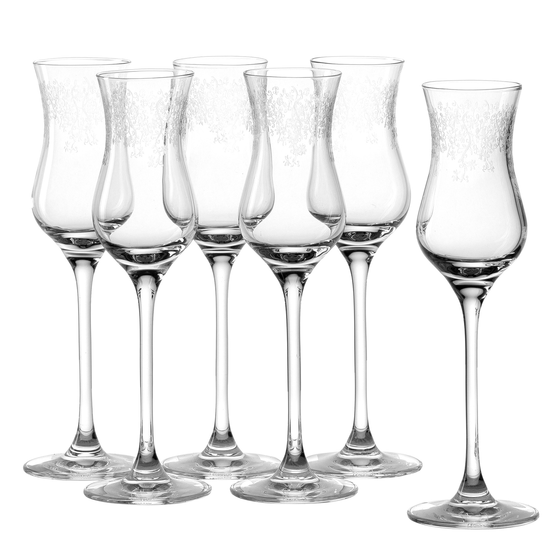 LEONARDO Grappaglas Chateau 90ml in Farbe klar LEONARDO Grappaglas Chateau 90ml in Farbe klar, Glas, Schnaps, Wein, Weinglas, Kelch