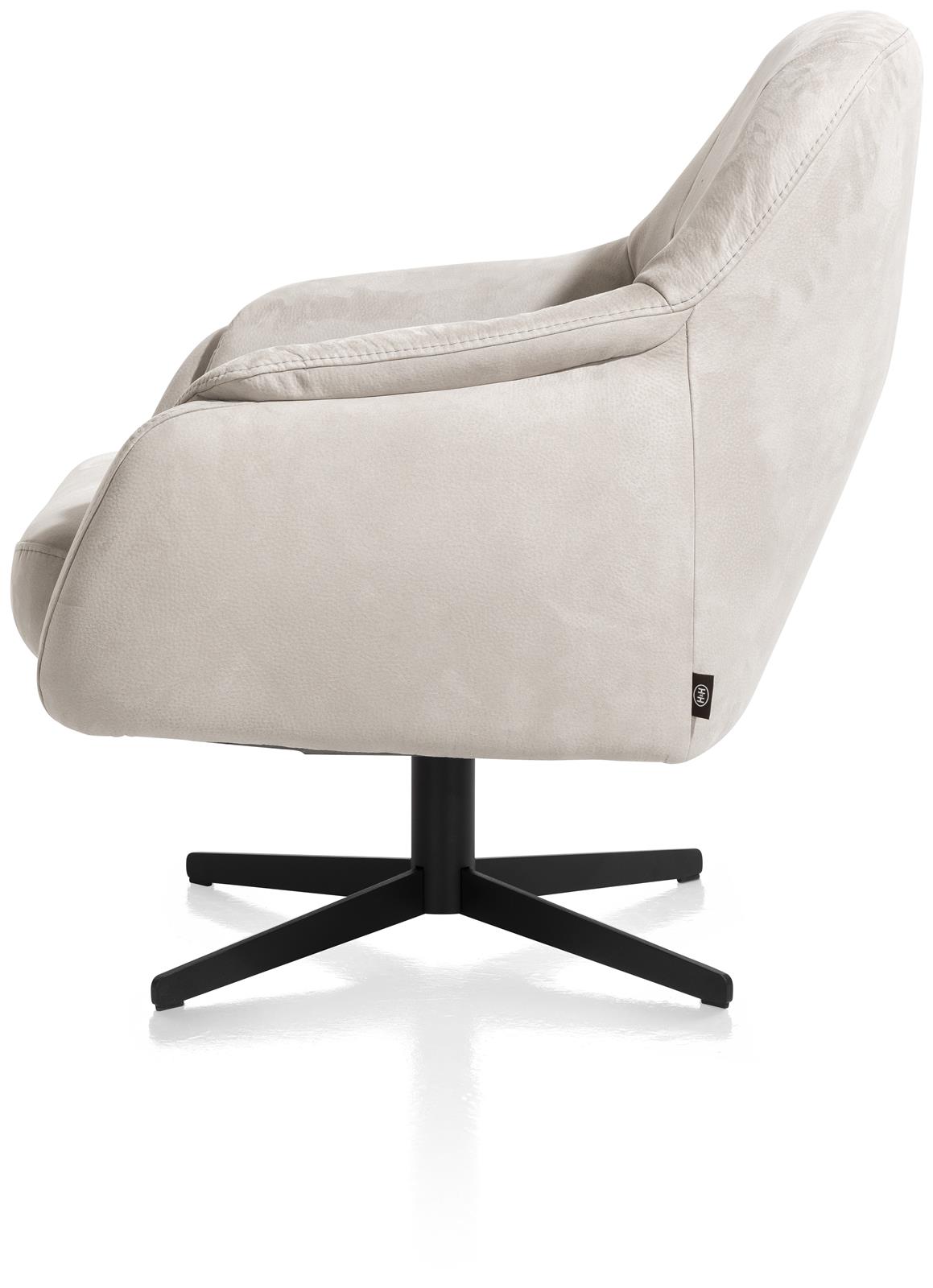 Henders & Hazel Sessel Asti ca. 74x87x81cm in Stoff Avicci creme
