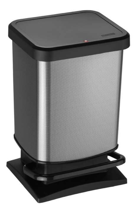 Rotho Treteimer PASO in Farbe Iml Carbon