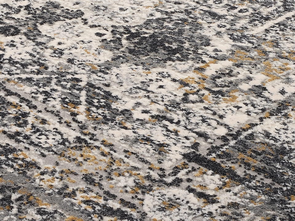 OCI Webteppich ca. 140x200cm in Farbe grau-gold