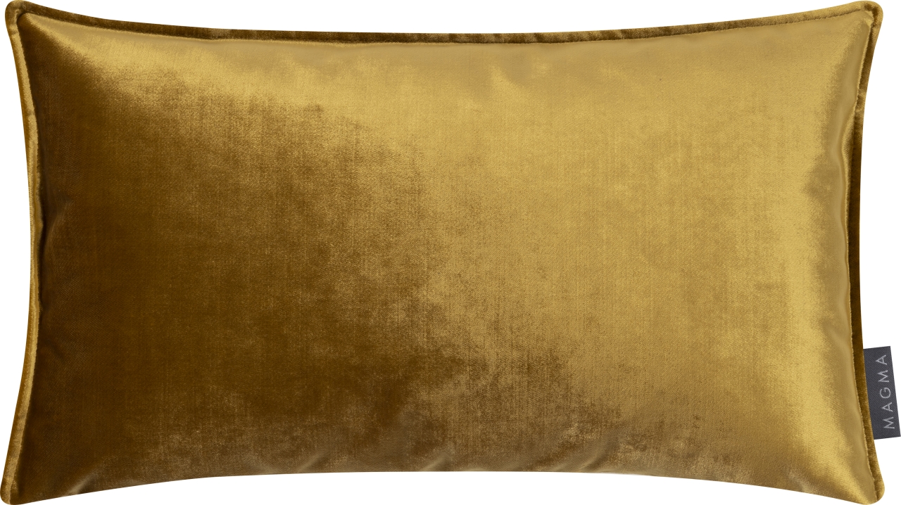 Magma Heimtex Kissenhülle SHINY ca. 30x50cm in Farbe gold