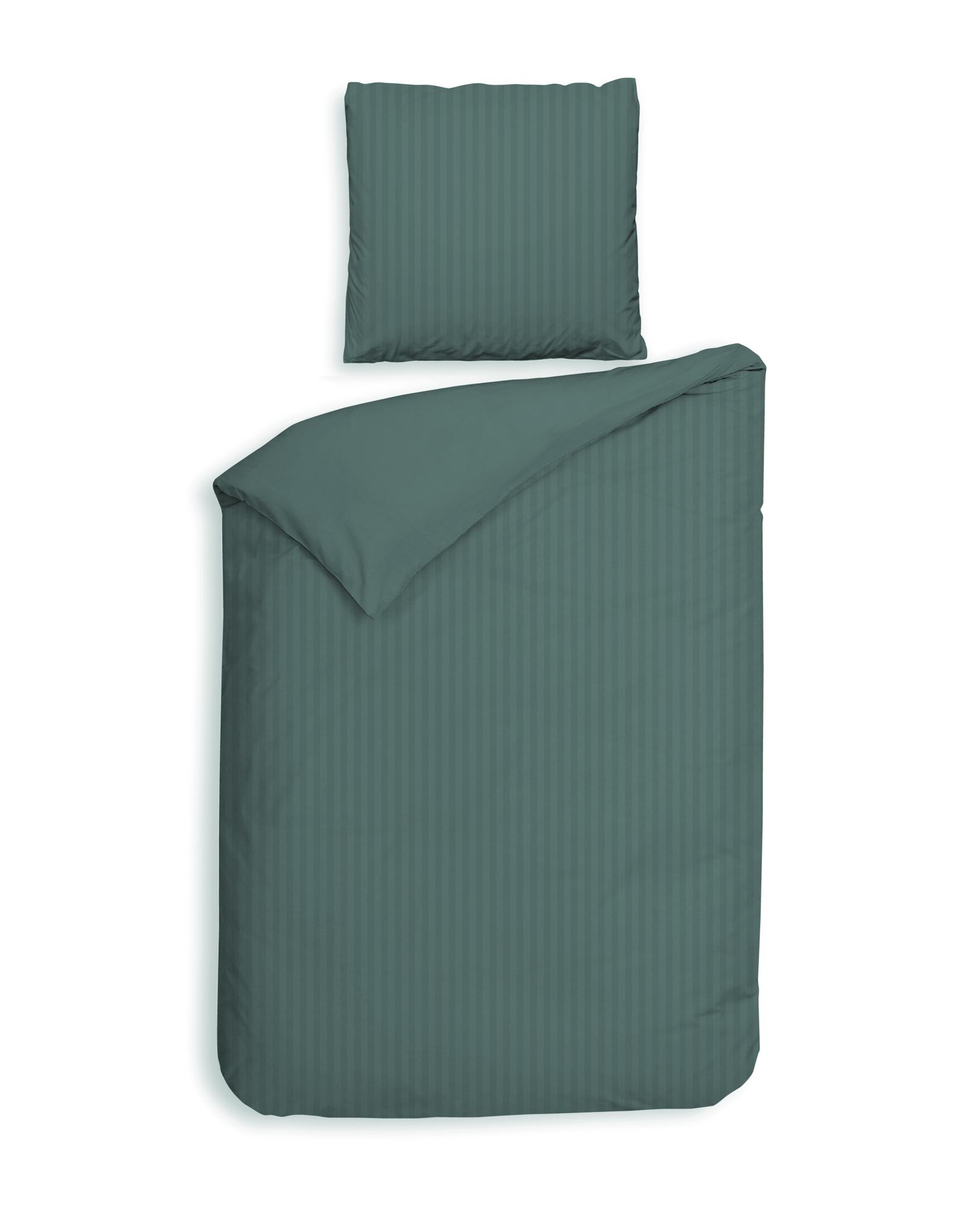 Heckettlane Bettwäsche ca. 155x220cm in Farbe Mineral-Green