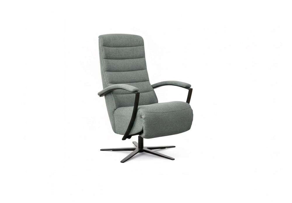 Modulmaster Relaxsessel RS20038 Grau Relaxsessel RS20038 in Stoff Calido steel