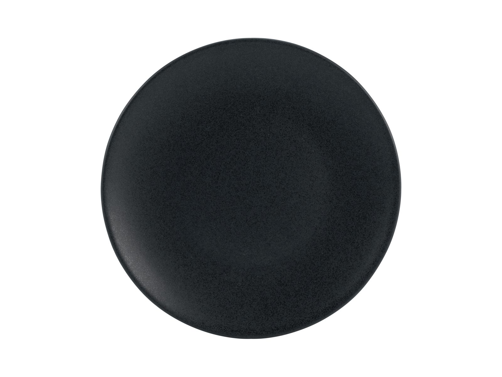 CreaTable Dessertteller Soft Touch in Farbe Schwarz matt