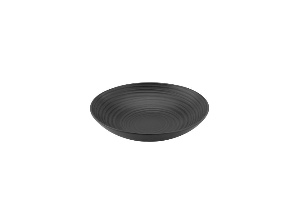 CreaTable Pastateller Lava Stone in Farbe Schwarz matt