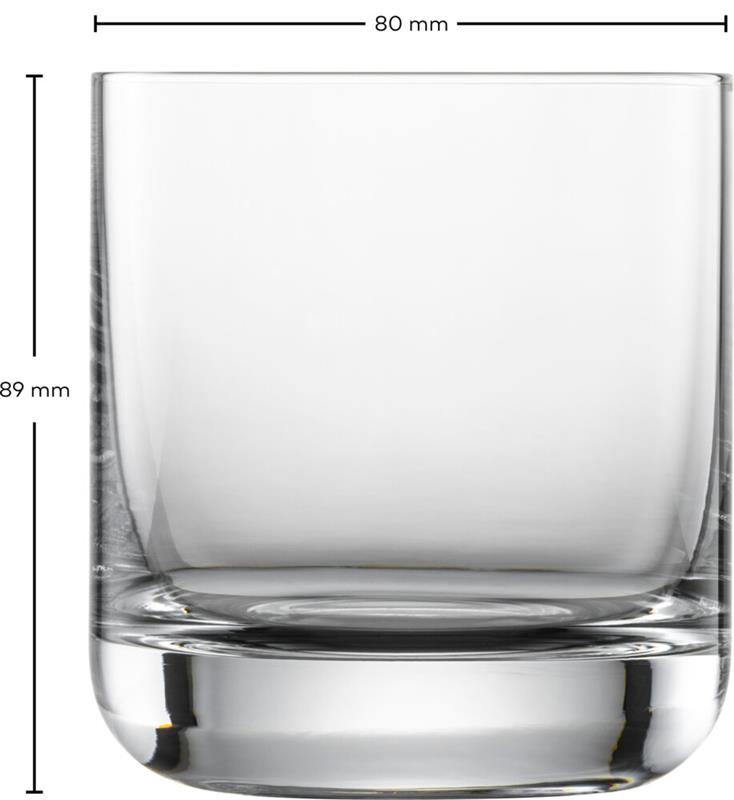 Schott Zwiesel Whiskybecherglas SIMPLE 285ml, glas, gläser, wasserglas, kurzglas, humpen