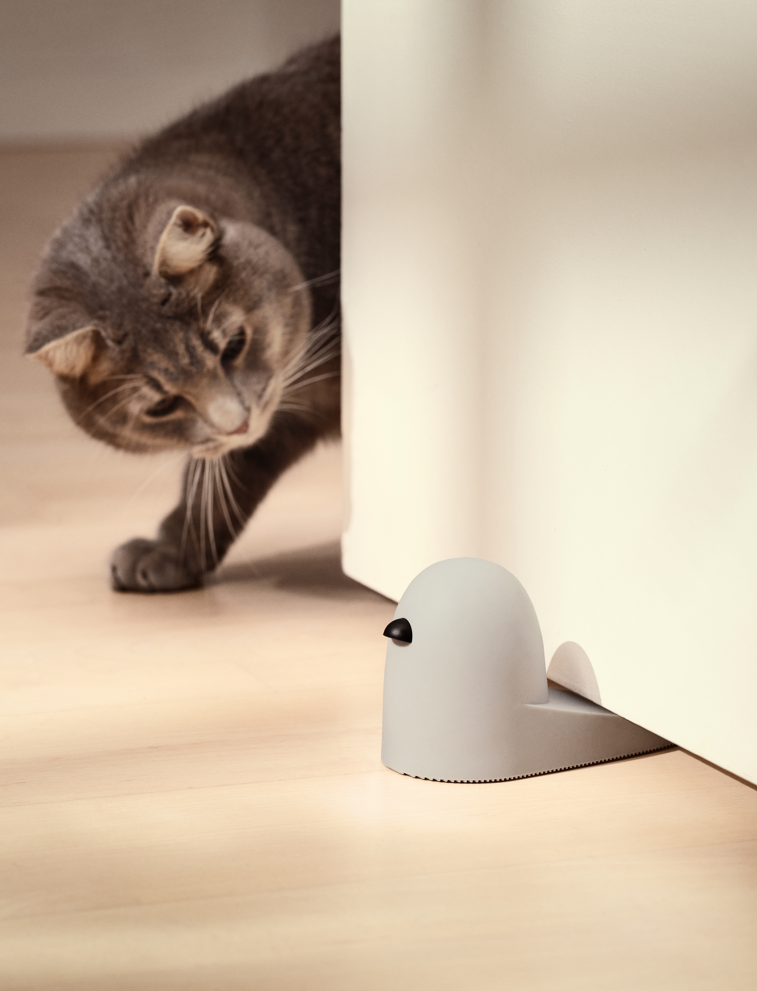 Stelton Türstopper BOB in Farbe light grey