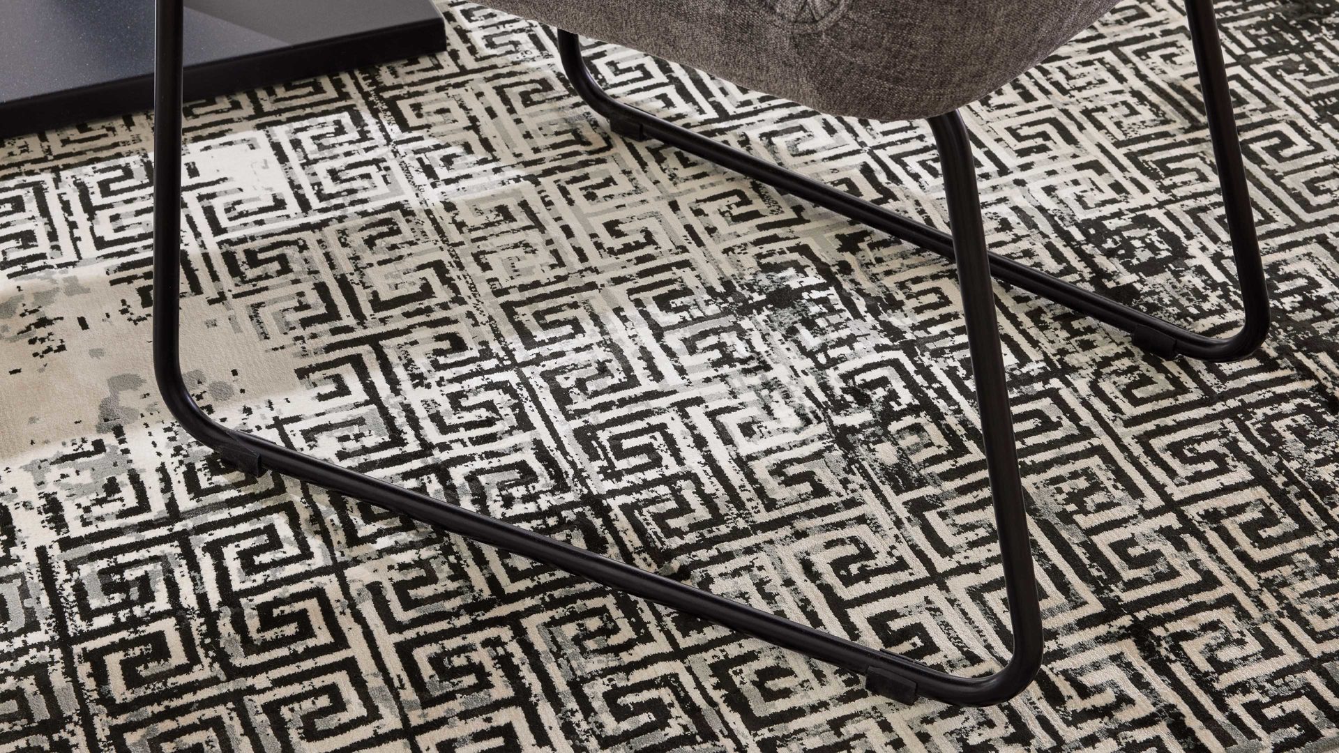 Interliving Stuhl IL 5504 in Stoff Concrete grey